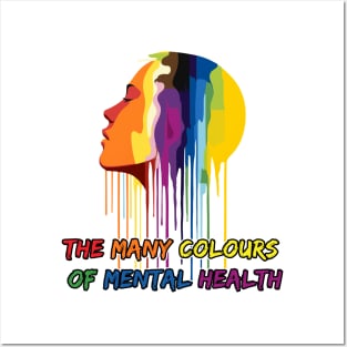 Many Colours Of Mental Health Posters and Art